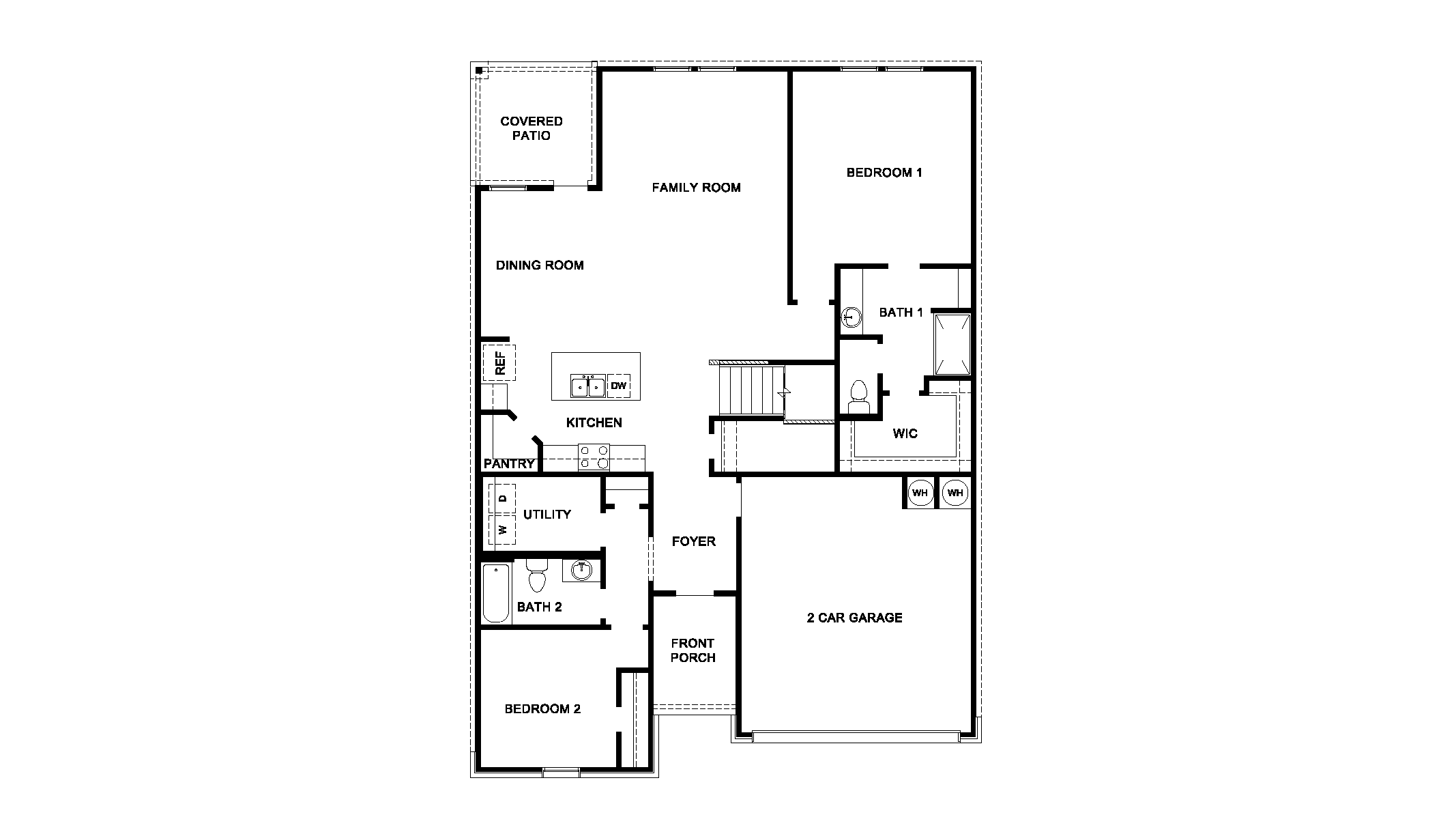 Midland Floorplan - 1st Floor