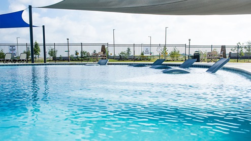 Southern Pointe Resort pool with loungers