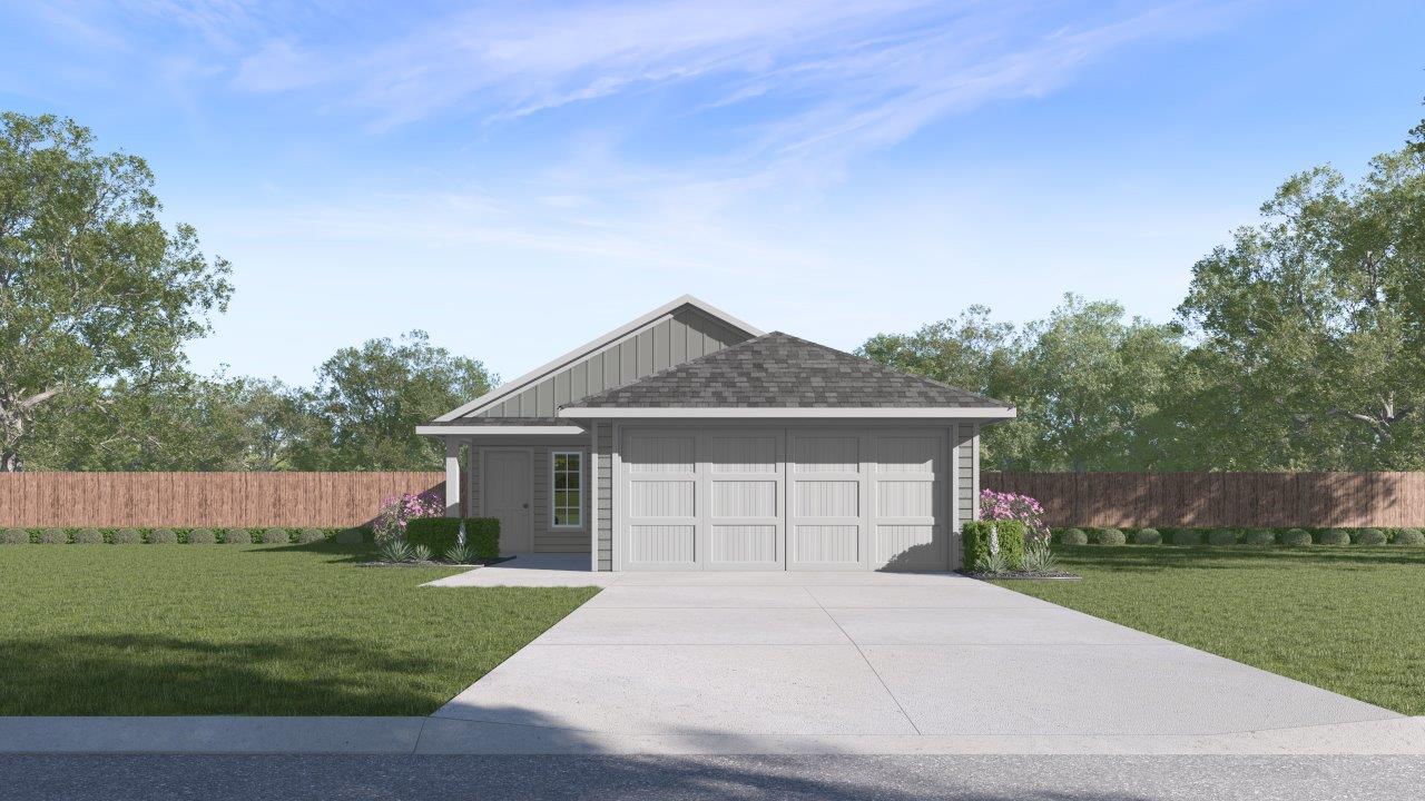 Amber exterior rendering