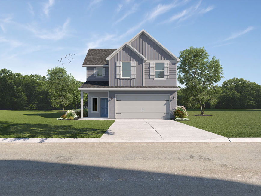 Floor Plan in Cornerstone ROCKDALE, TX D.R. Horton