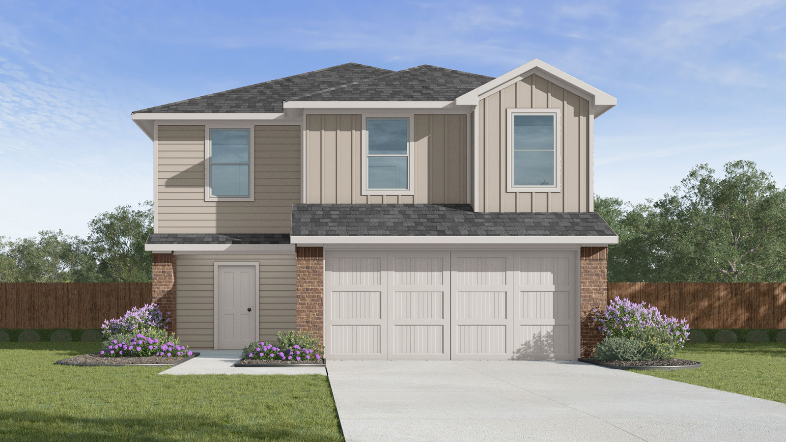 Franklin exterior rendering
