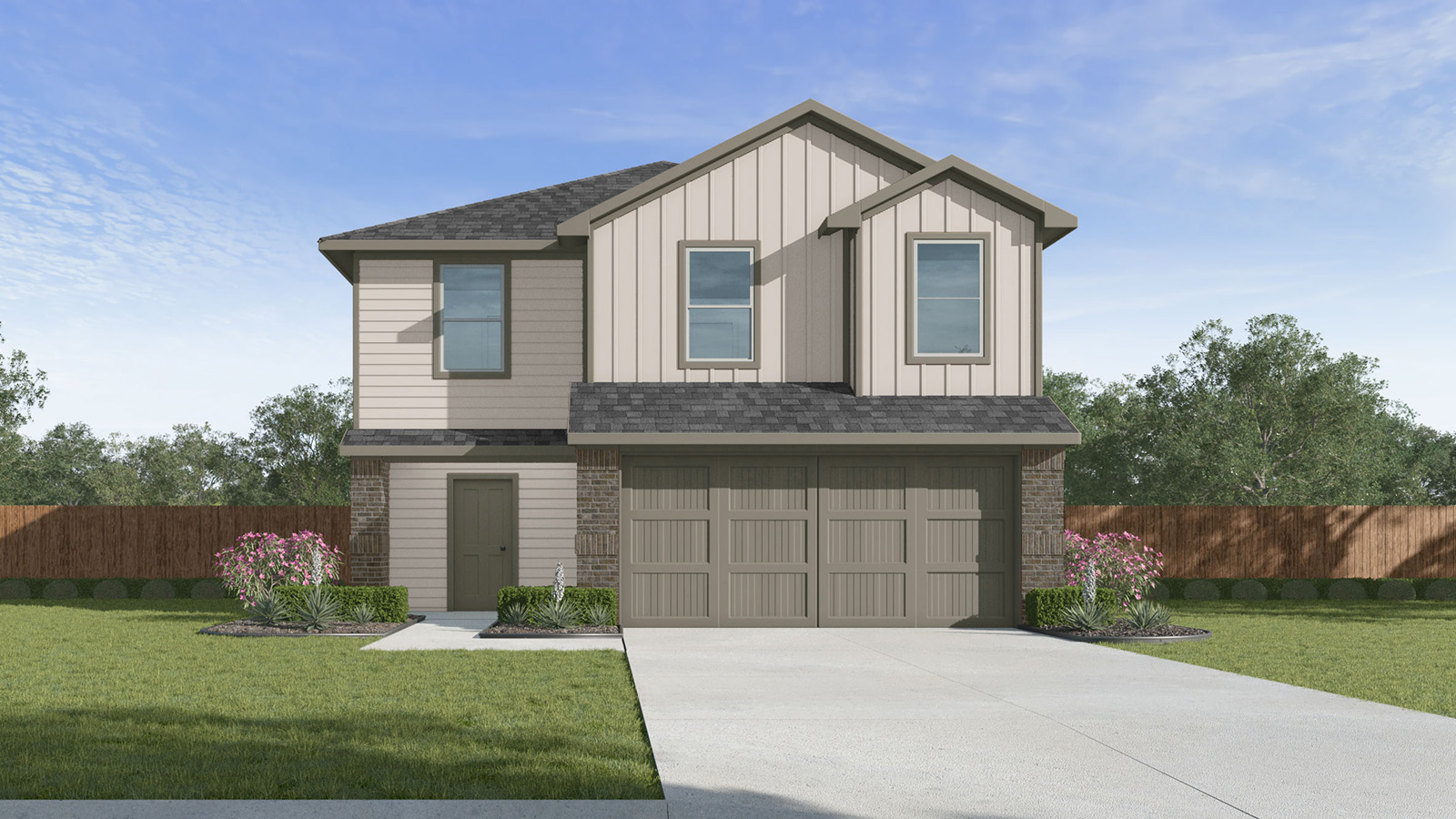 Franklin exterior rendering