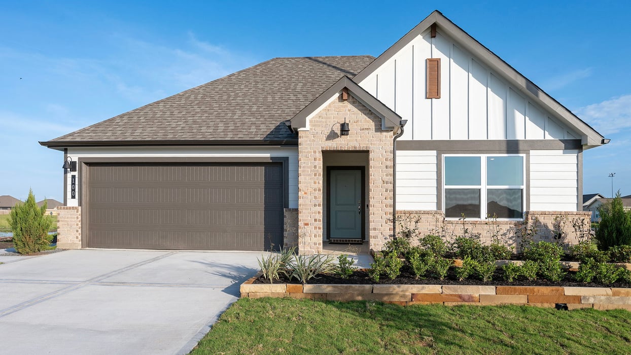 Grand Lake Model Home of a one story farmhouse inspired layout