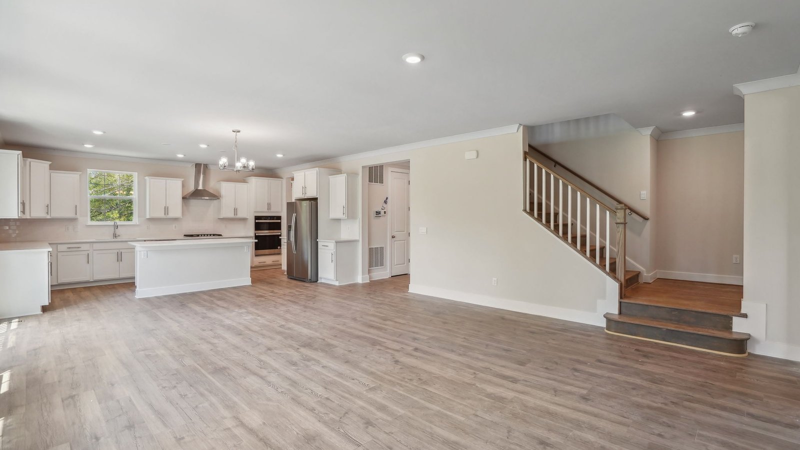 open concept main living