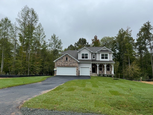 Floor Plan in Rivers Bluff Fredericksburg VA D R Horton
