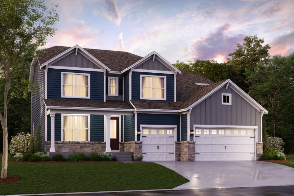 New Homes in The Estates at Logmill GAINESVILLE, VA Emerald