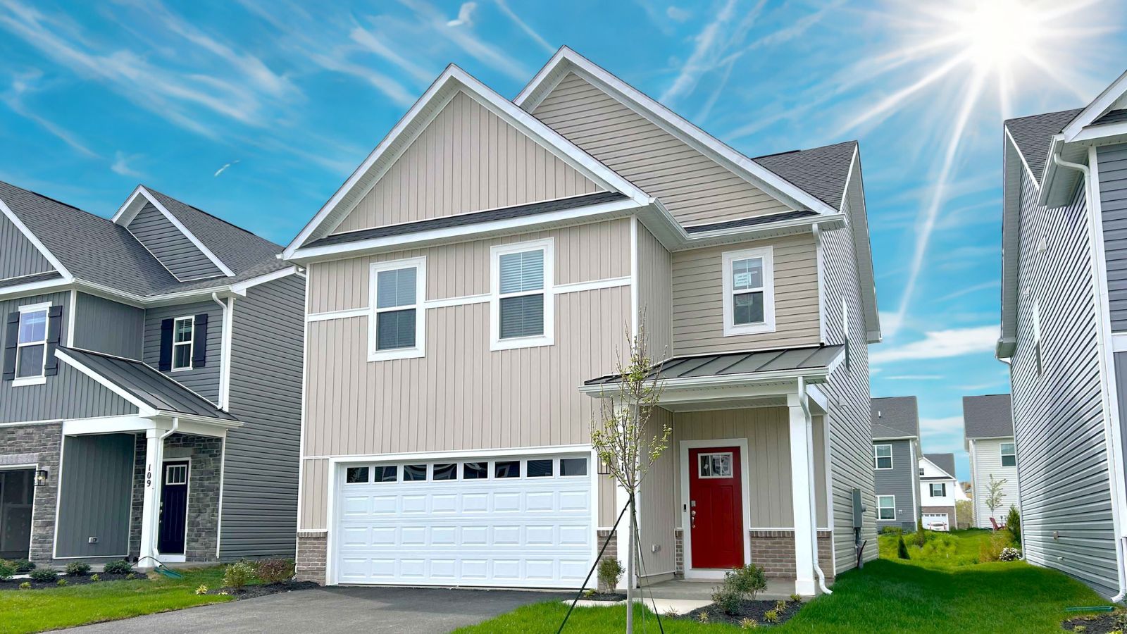 exterior of Cabral single family home