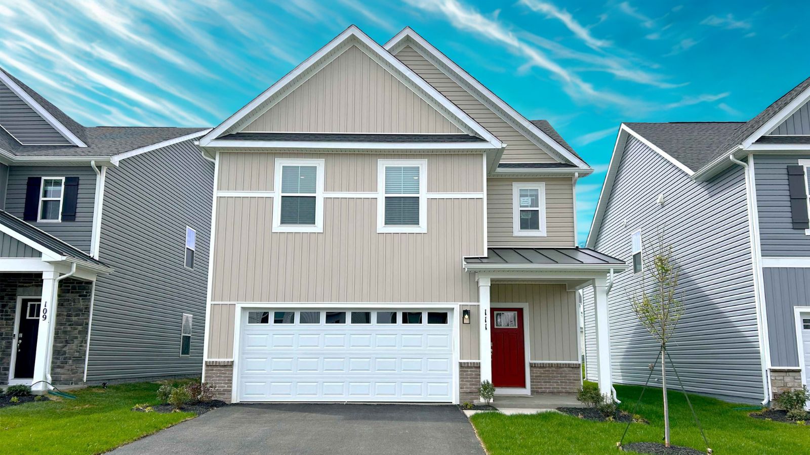 exterior of Cabral single family home