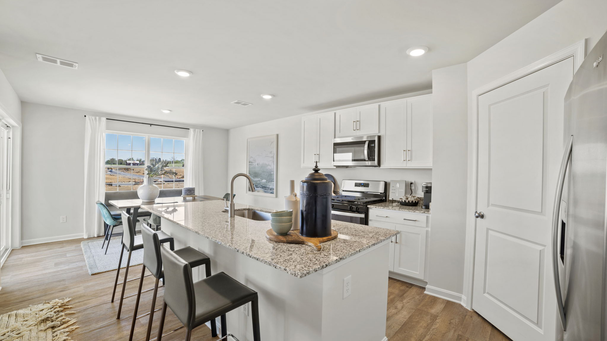 open concept kitchen