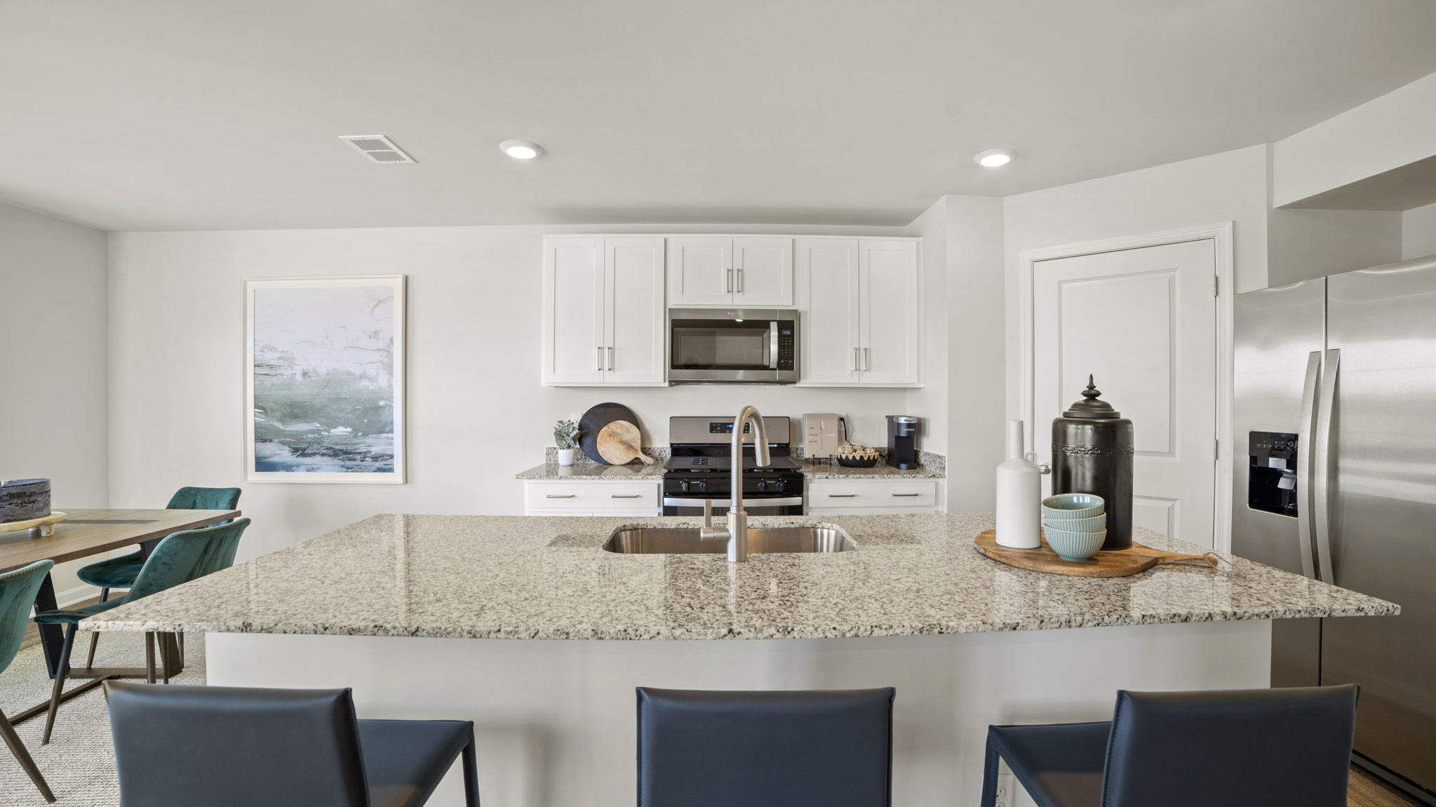 open concept kitchen