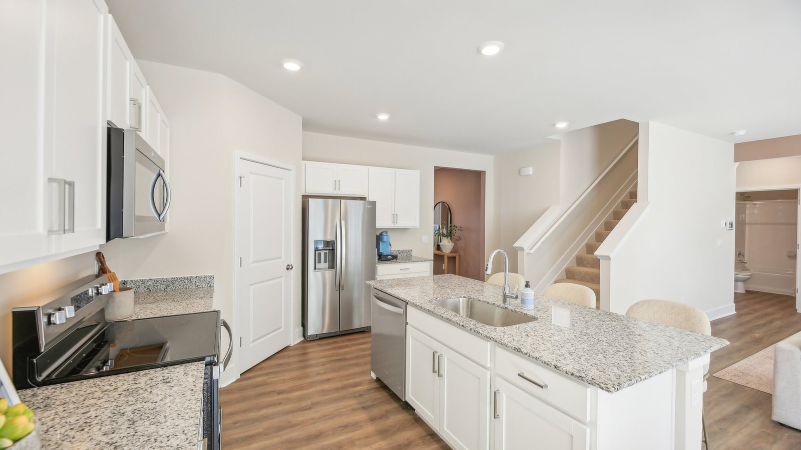 open concept kitchen