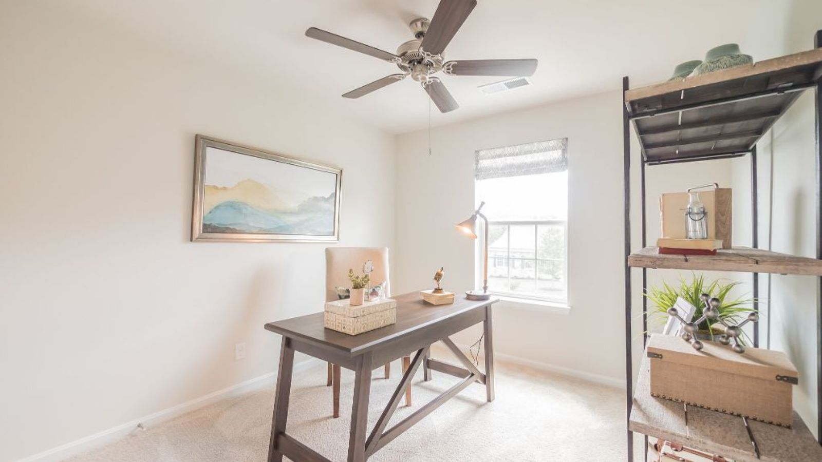 secondary bedroom or office space