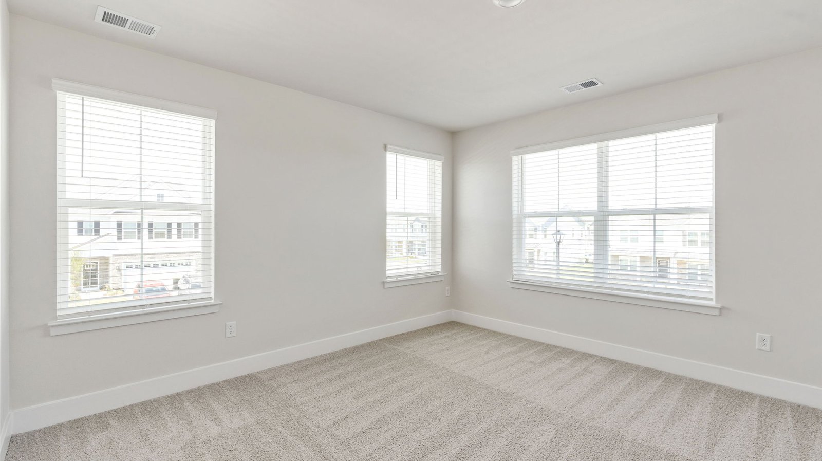 open primary bedroom