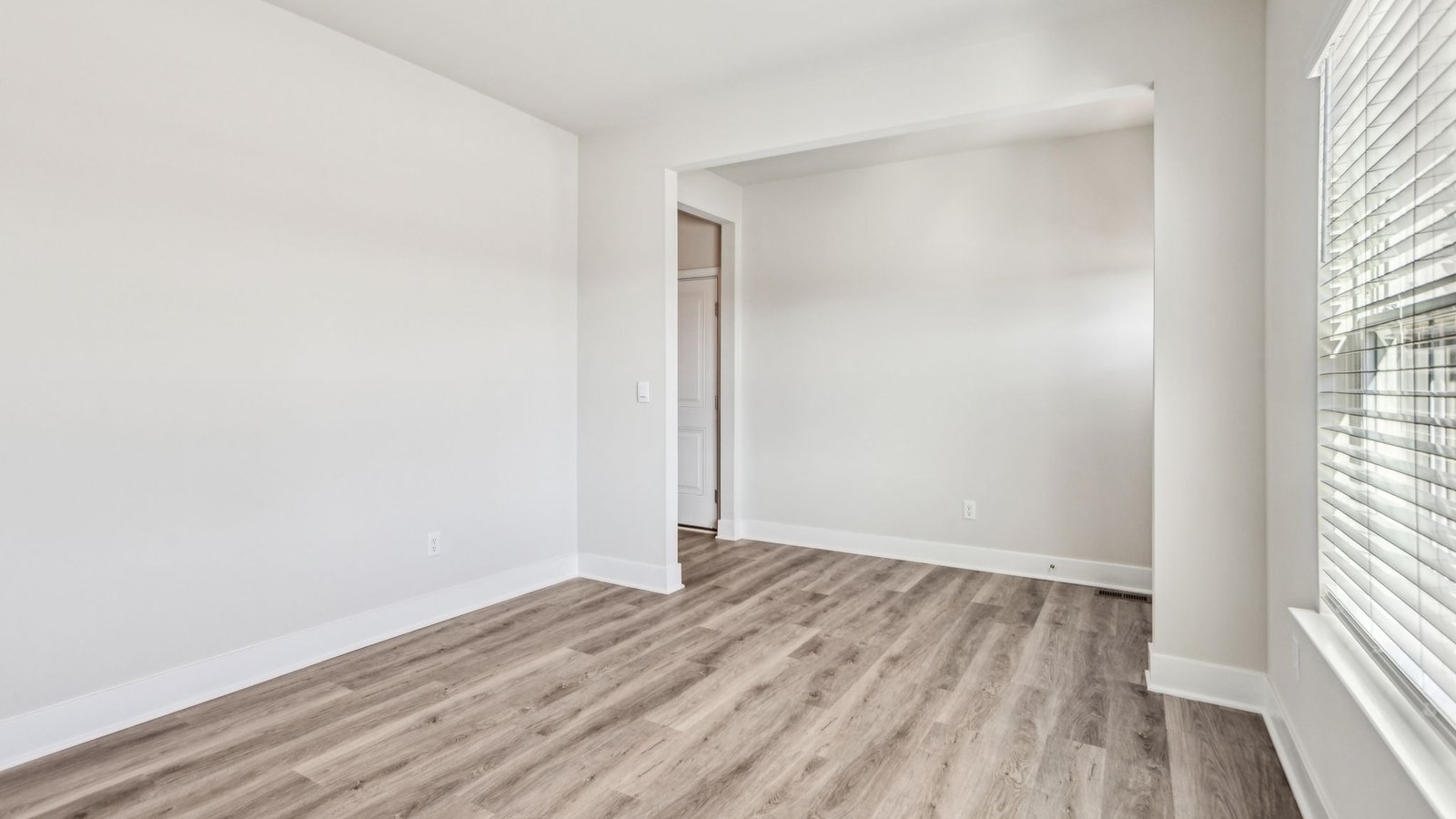 open concept dining room