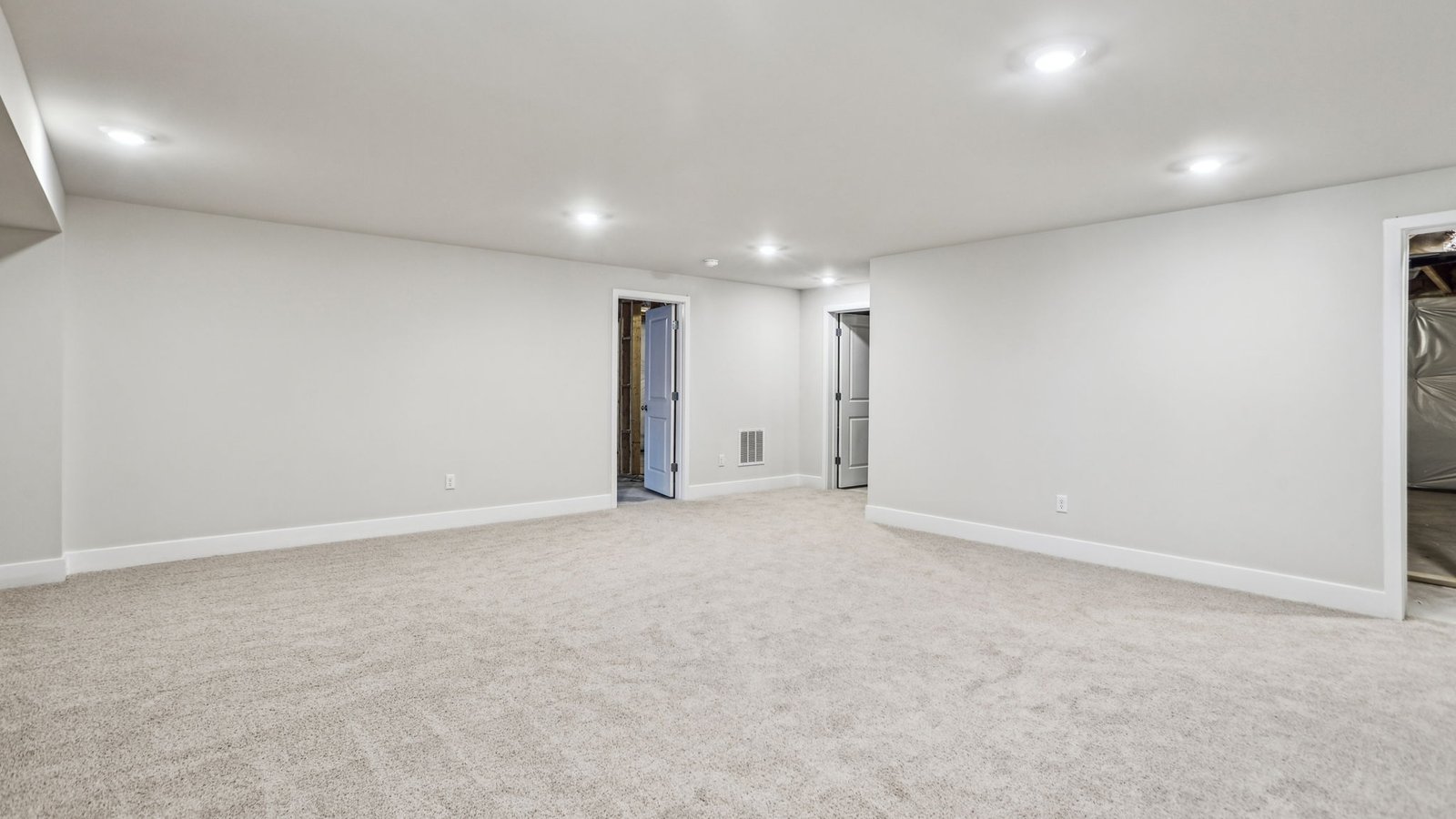 open concept basement