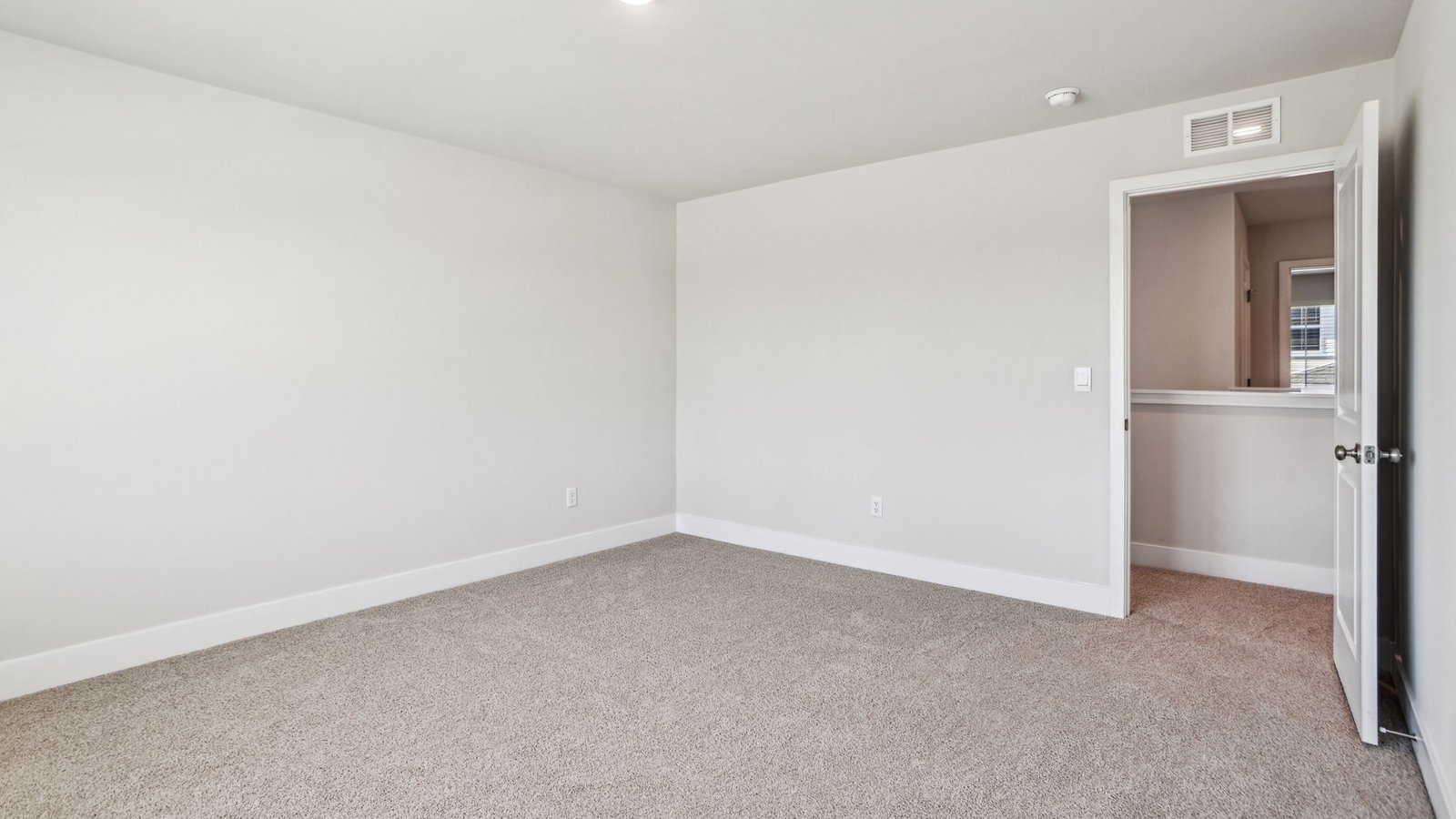 spacious secondary bedroom