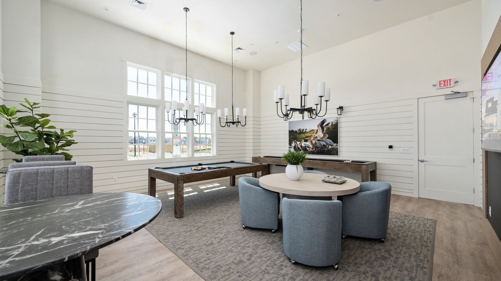 Clubhouse Game Room at Retreat at Winding Creek