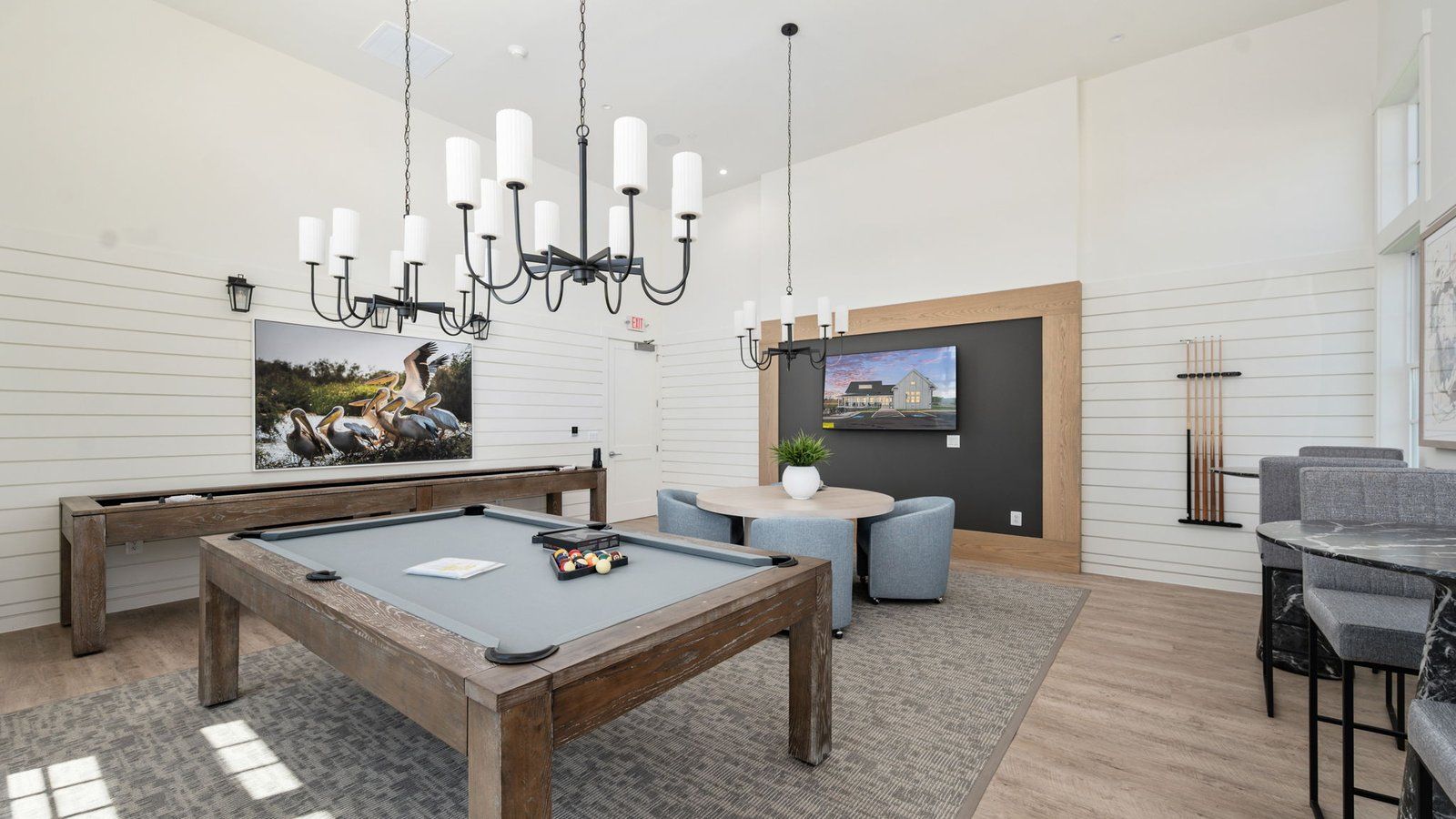 Clubhouse Game Room at Retreat at Winding Creek