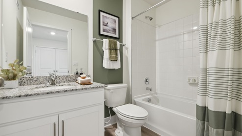 Bathroom with bathtub