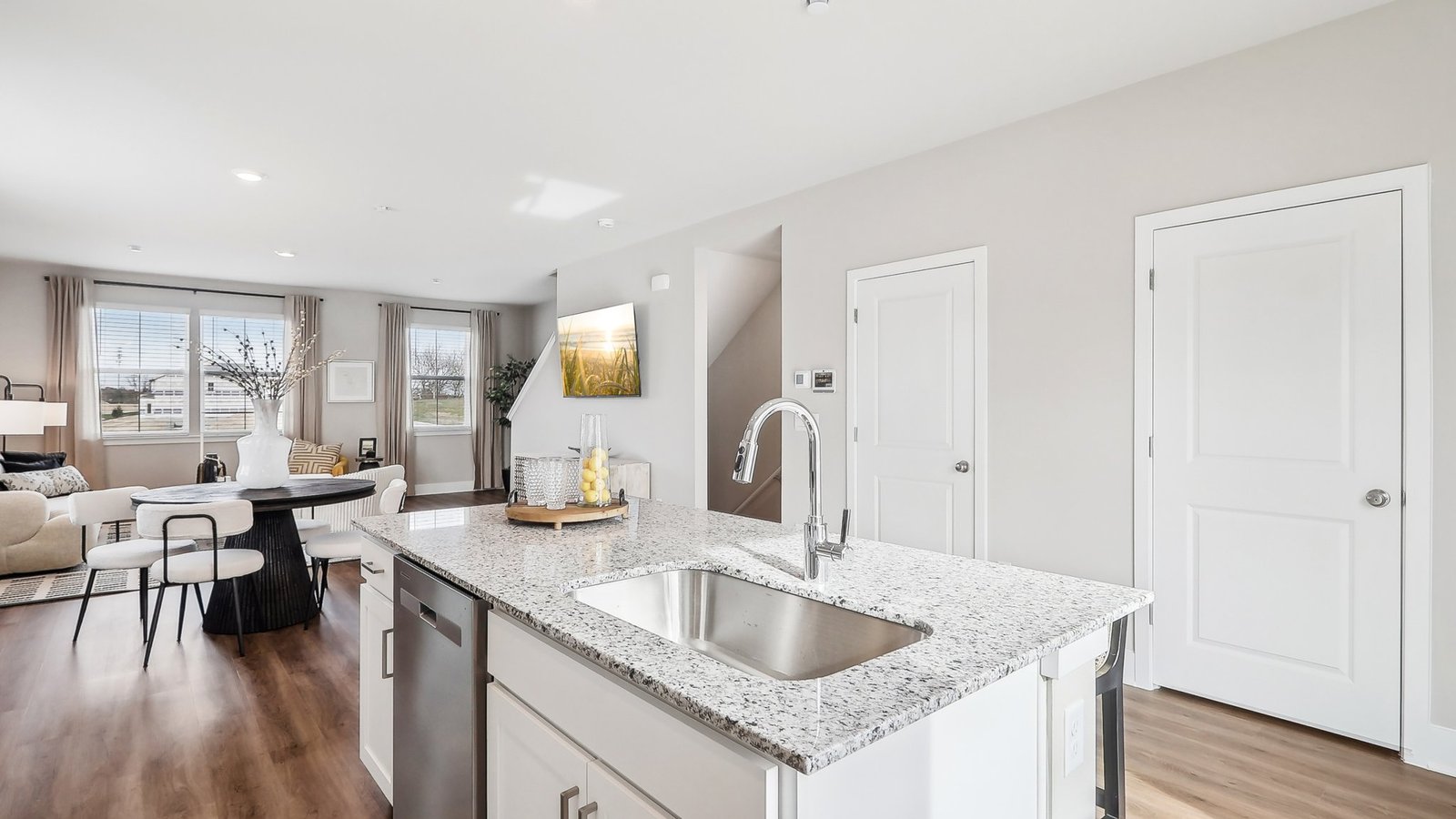 open concept kitchen