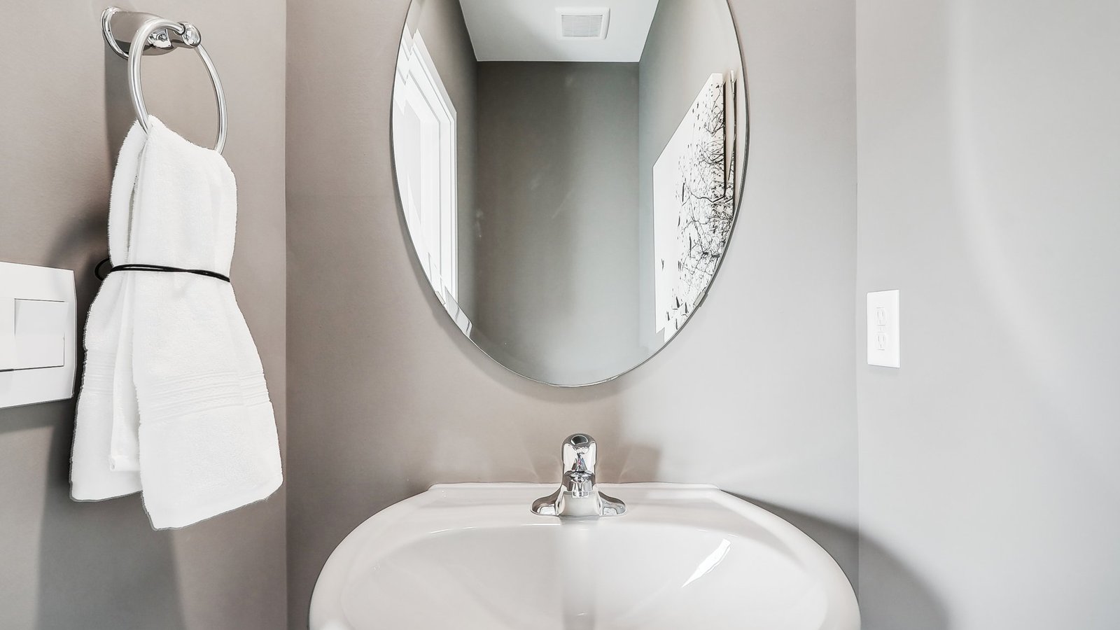 powder room on the main floor