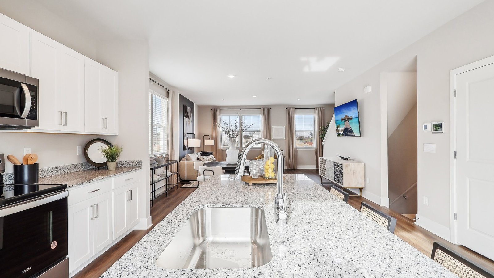 Beautiful elongated floorplan