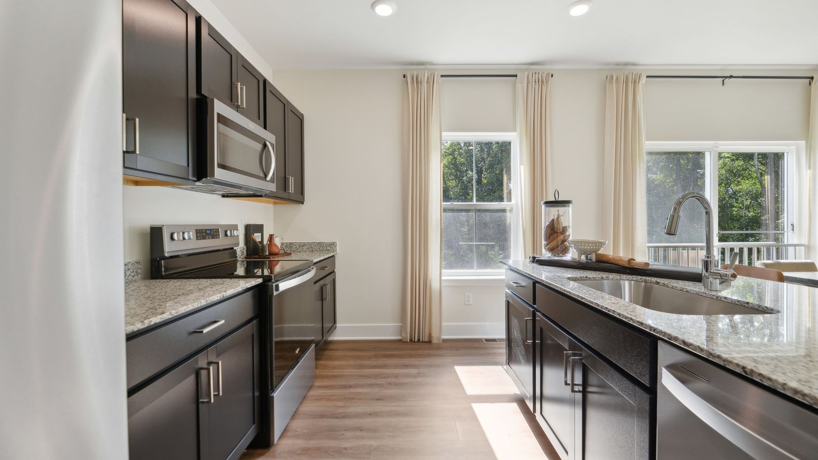 open concept kitchen
