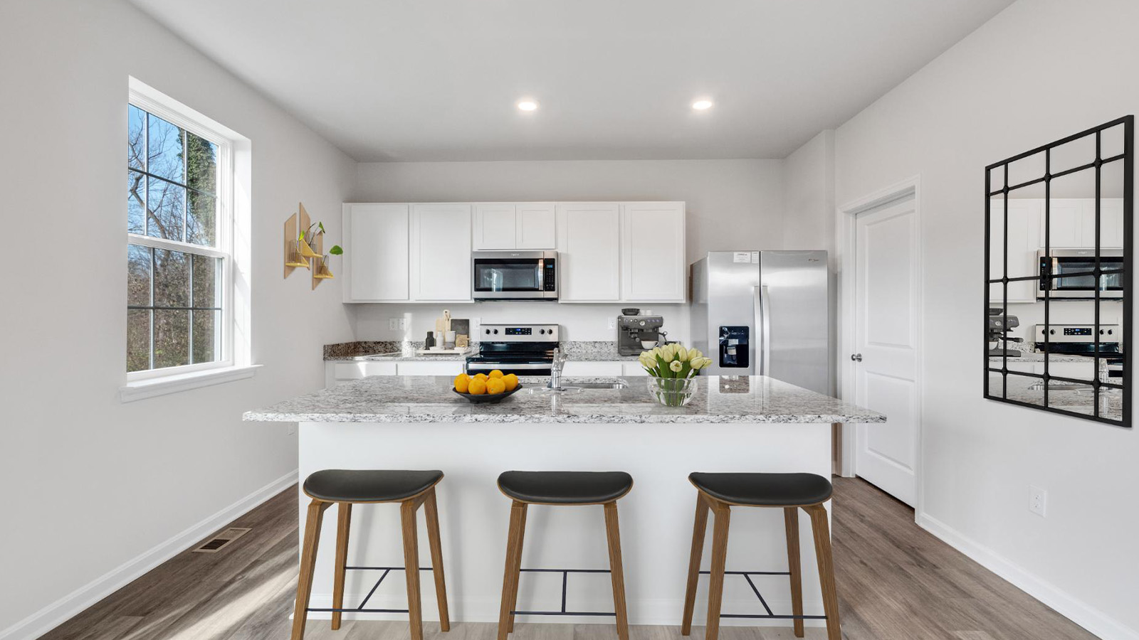 open concept kitchen