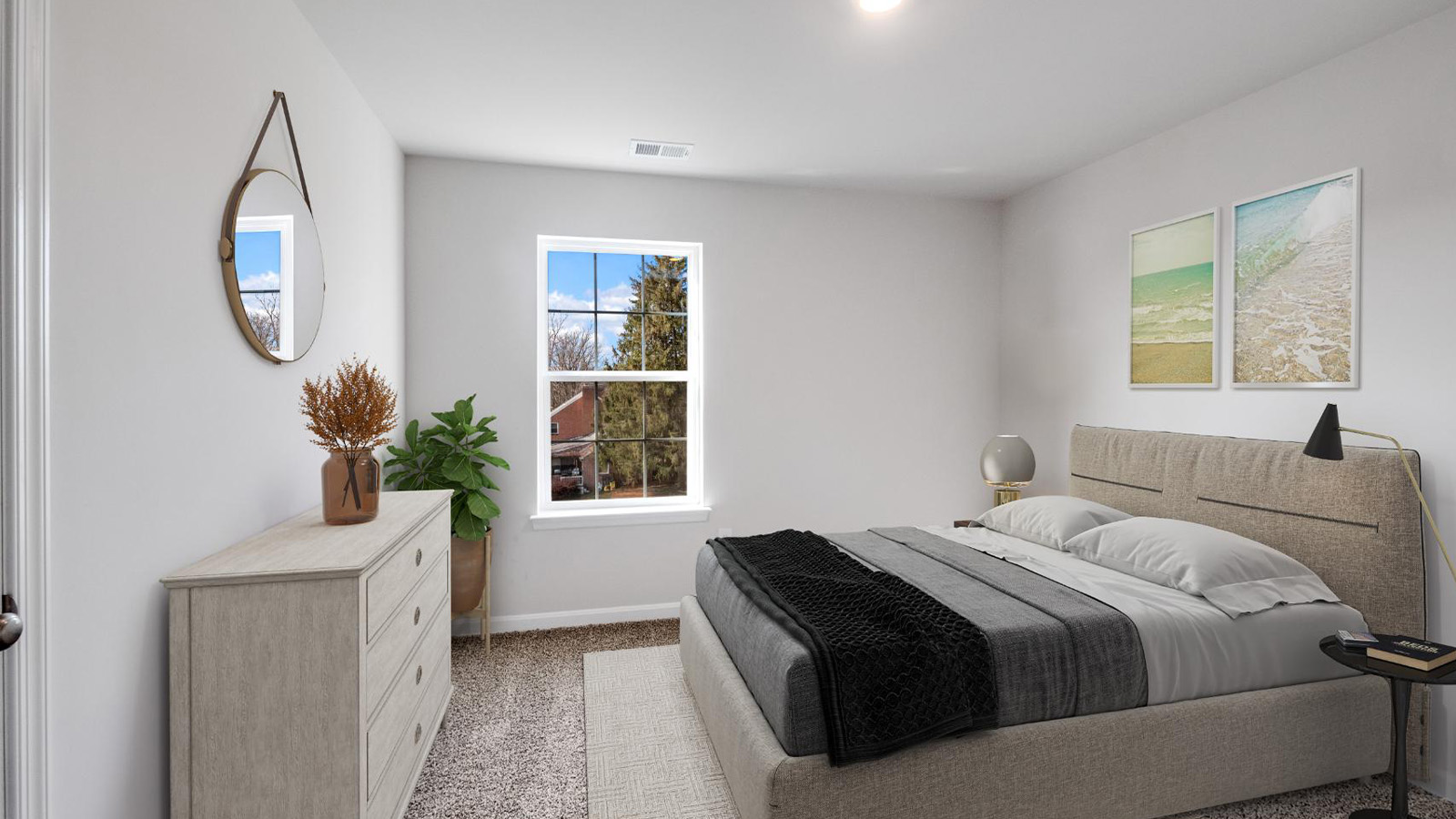 Spacious secondary bedroom