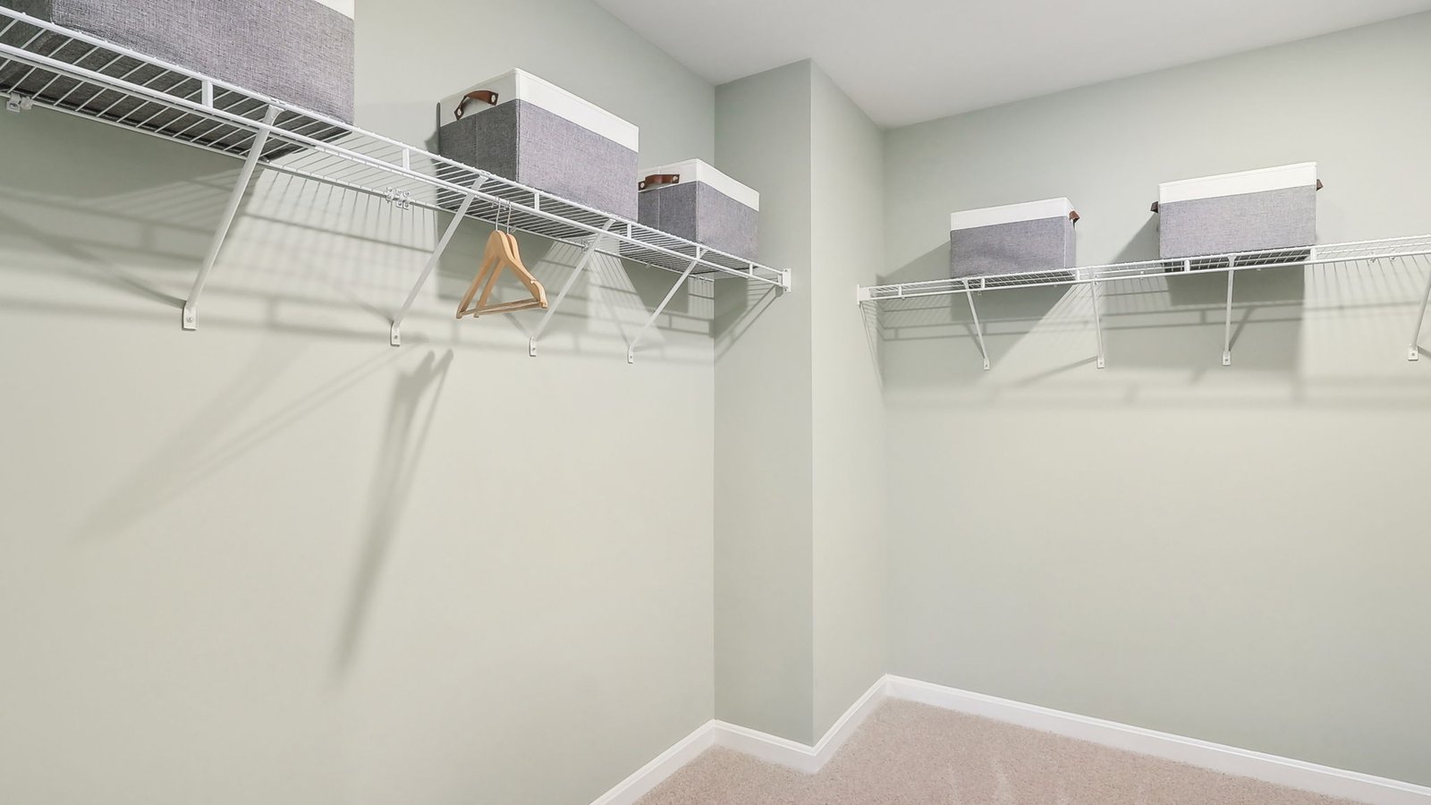 walk in primary closet