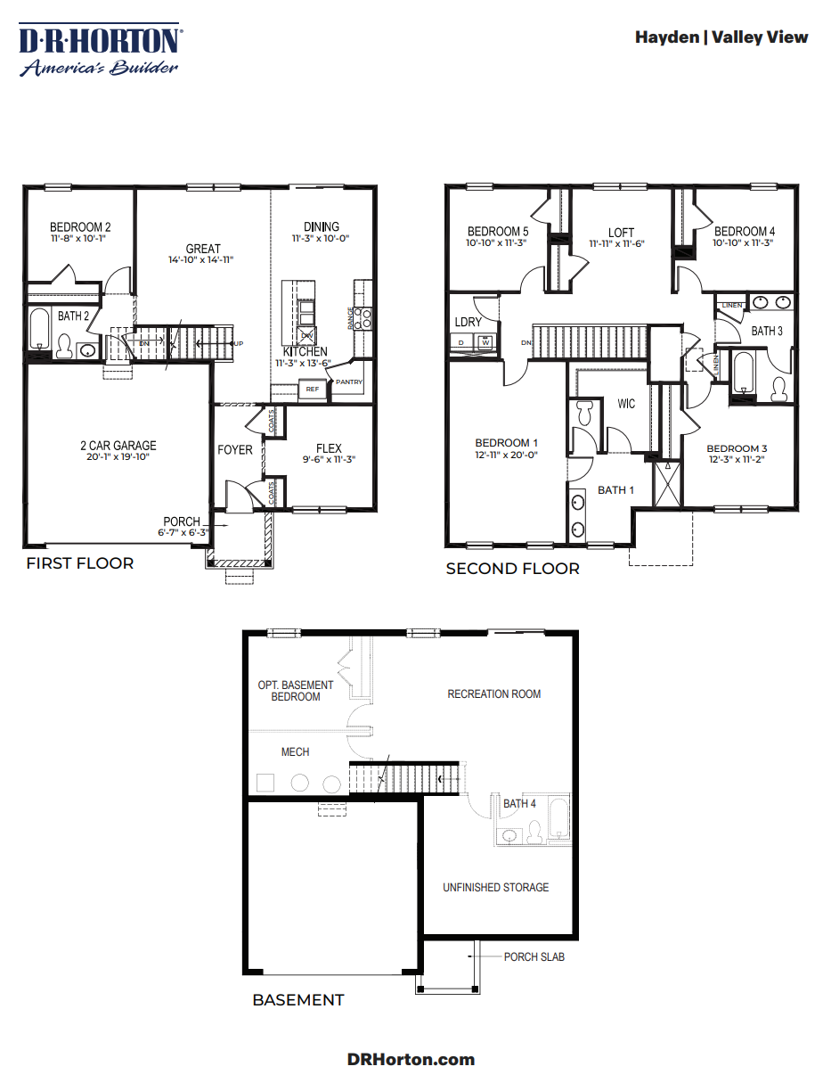 Hayden floorplan