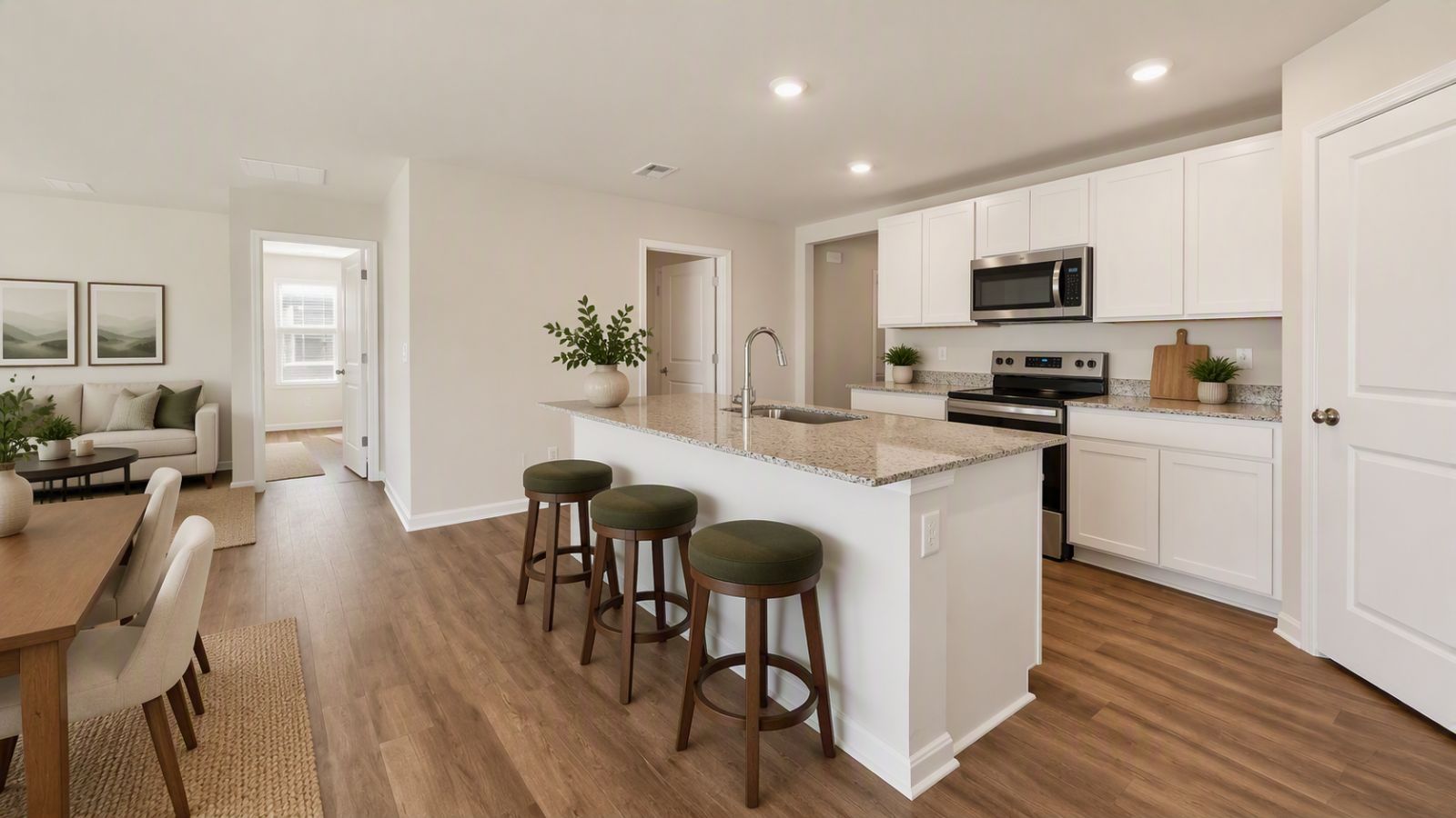Gourmet kitchen in a new Stephens City, VA home