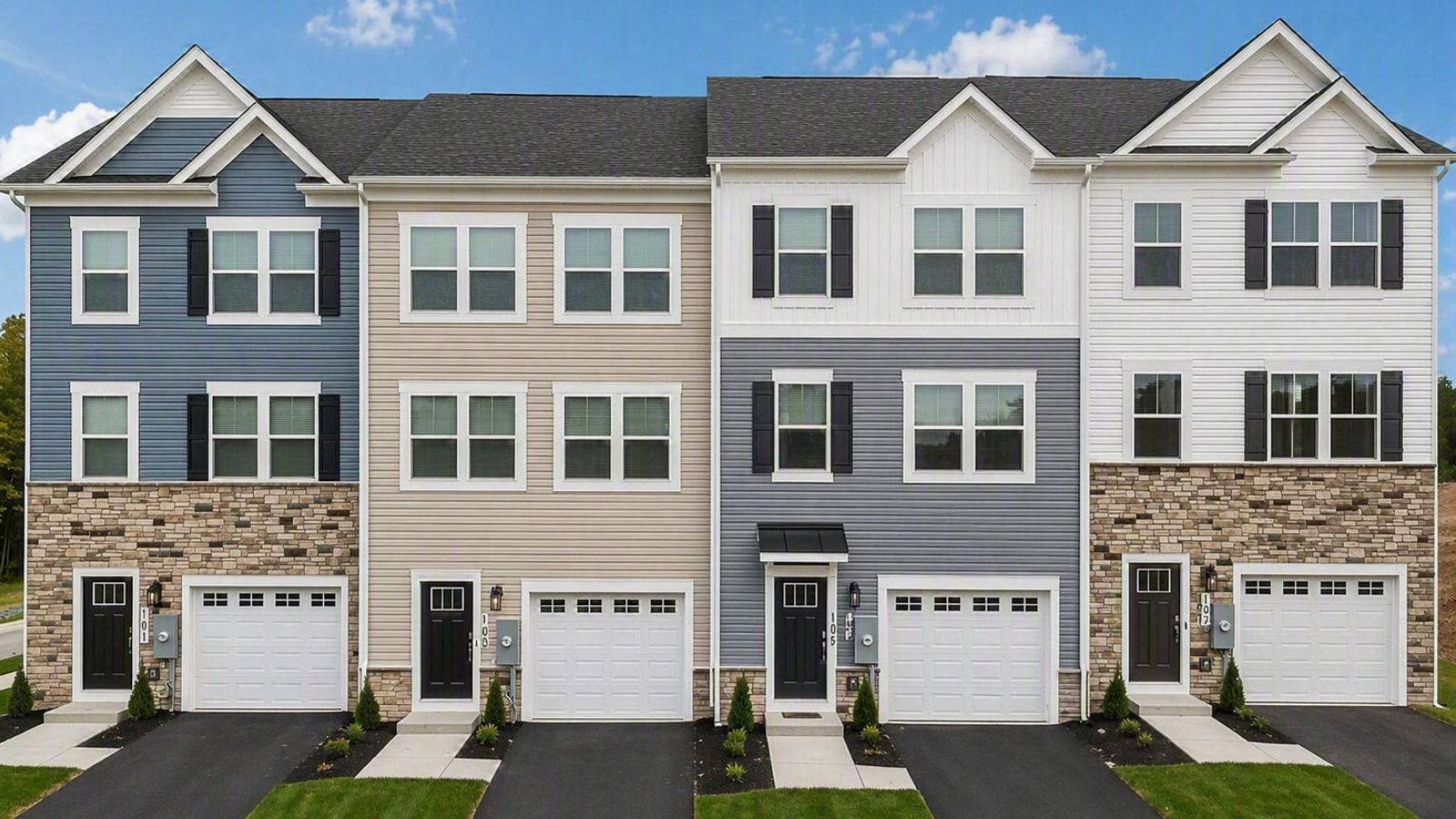 new townhomes in Stephens City VA