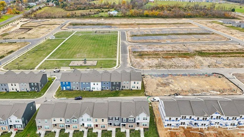 aerial of the community