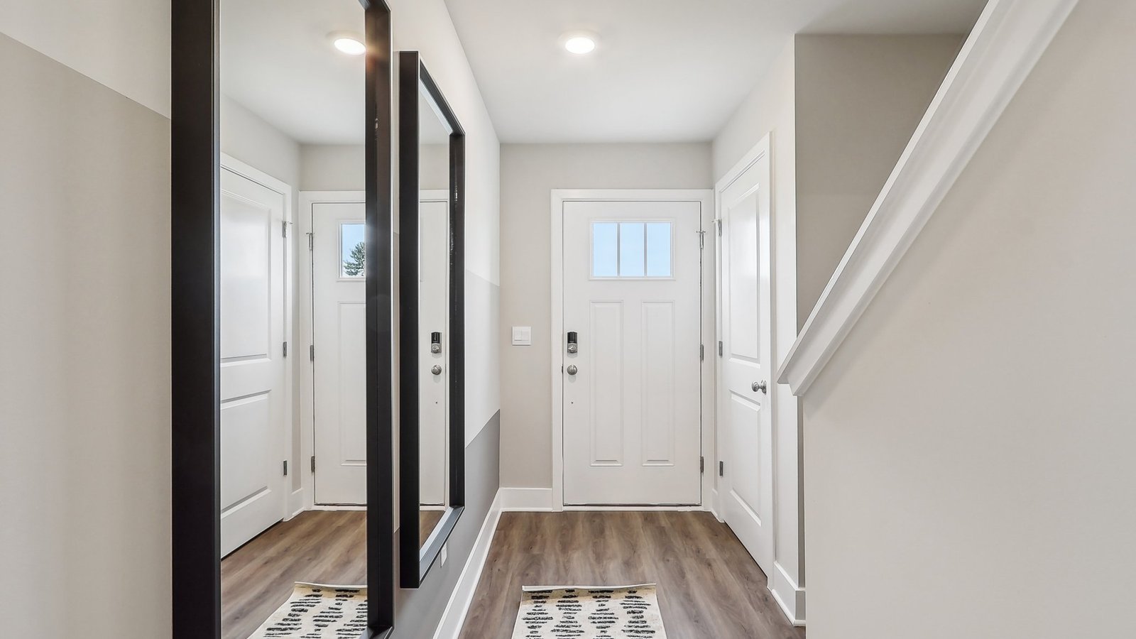 open concept entryway