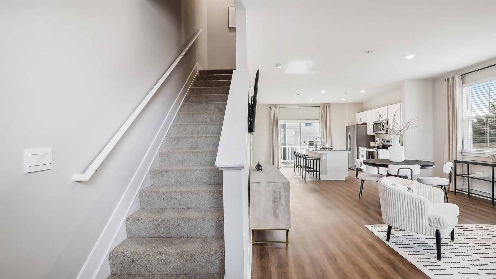 townhome spacious entry way
