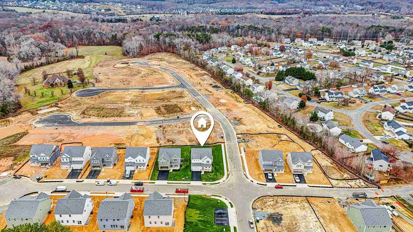 Aerial shot Linwood Landing Community