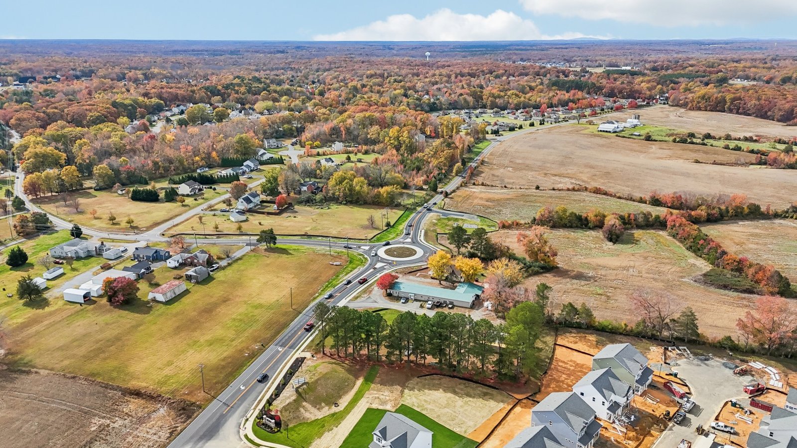 Arial Shots of Linwood Landing Community