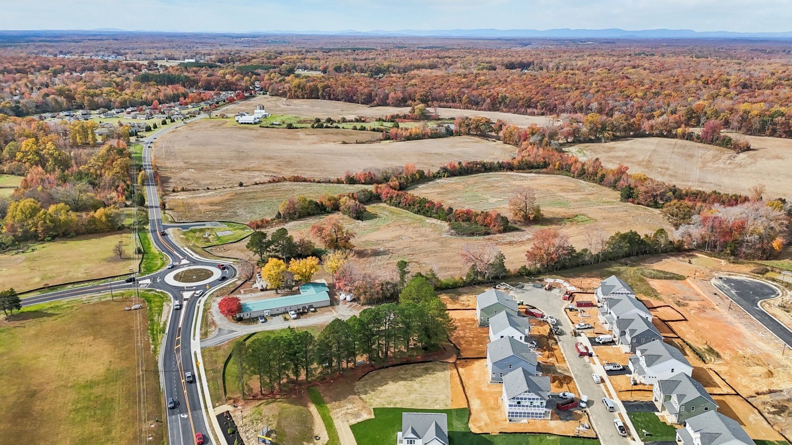 Arial Shots of Linwood Landing Community