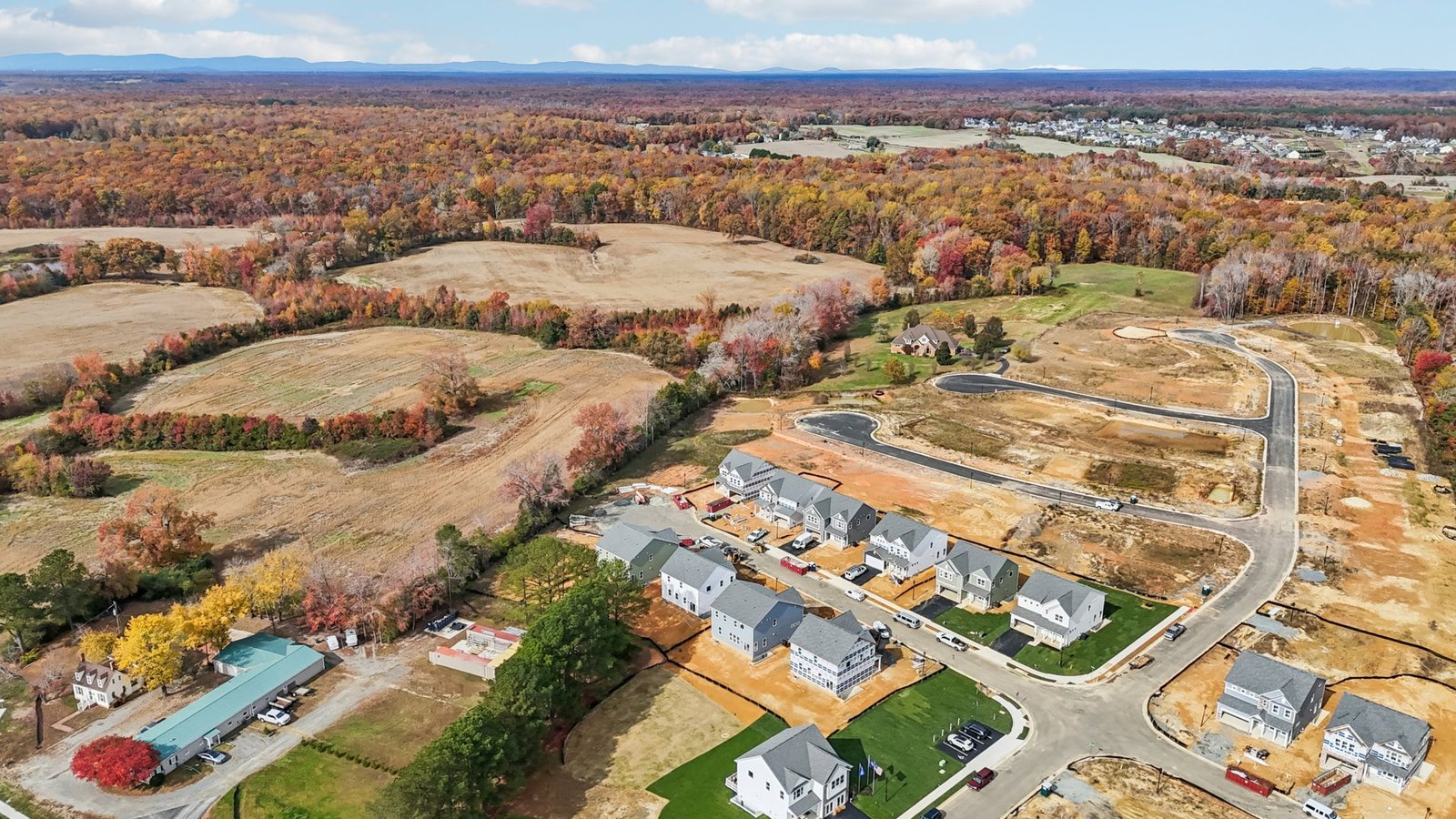 Arial Shots of Linwood Landing Community