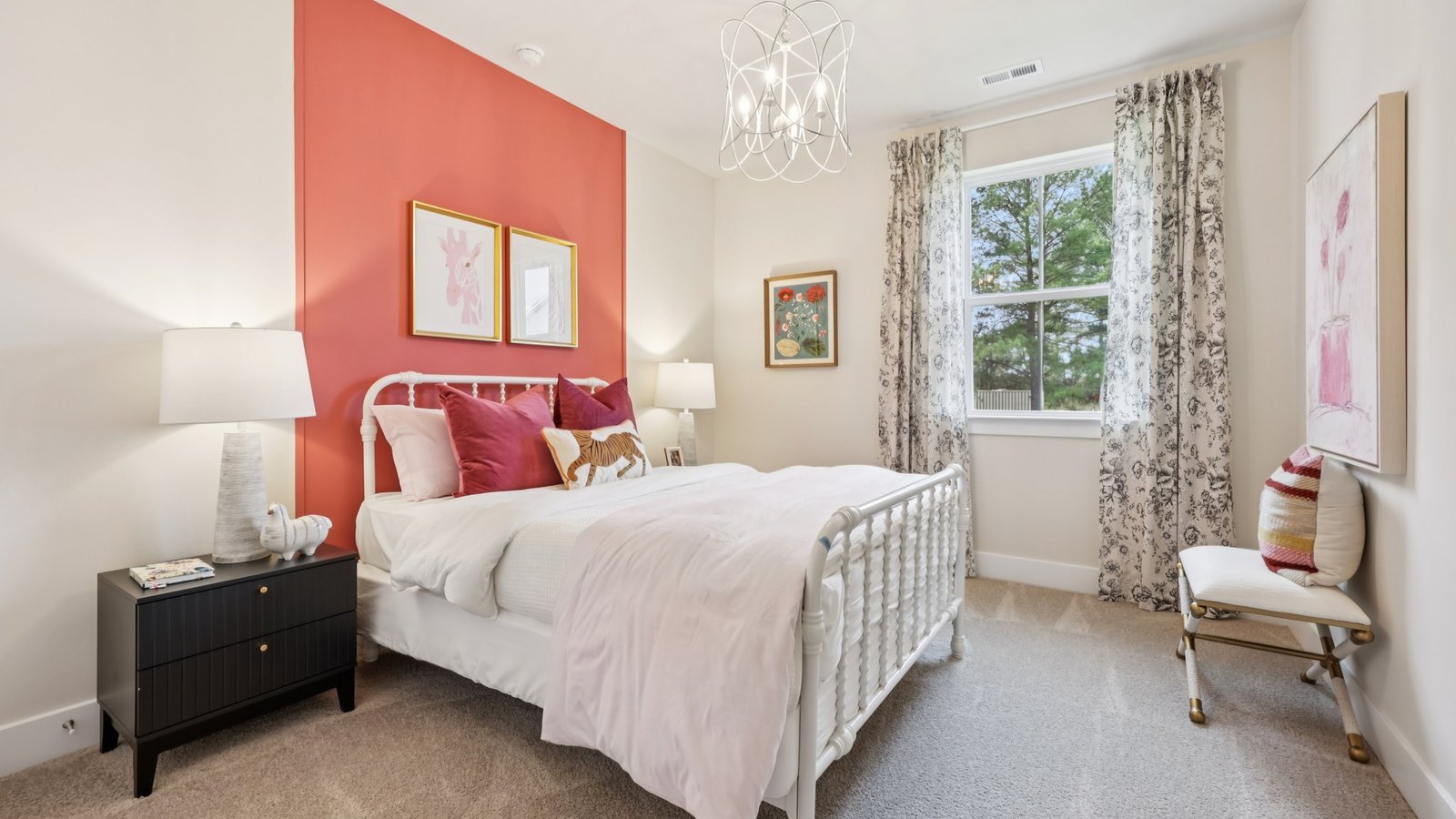 modern secondary bedroom