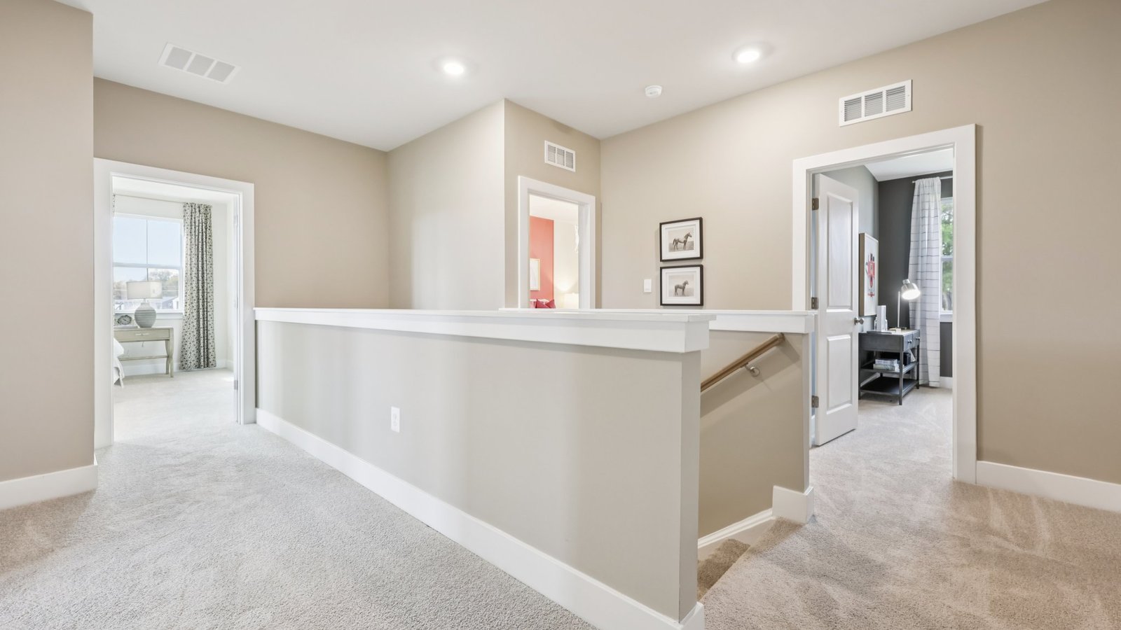 upstairs hallway