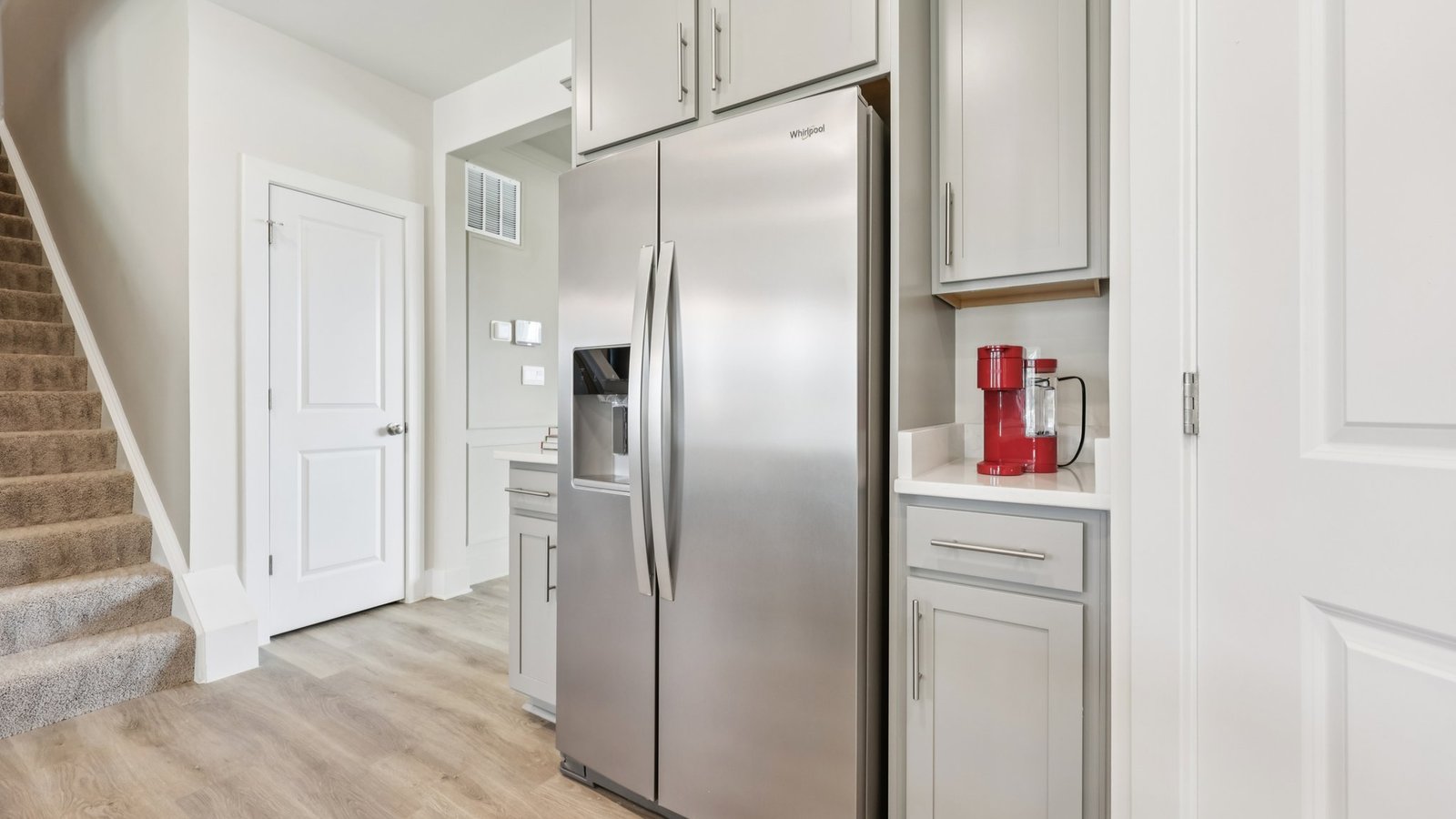 modern open concept kitchen