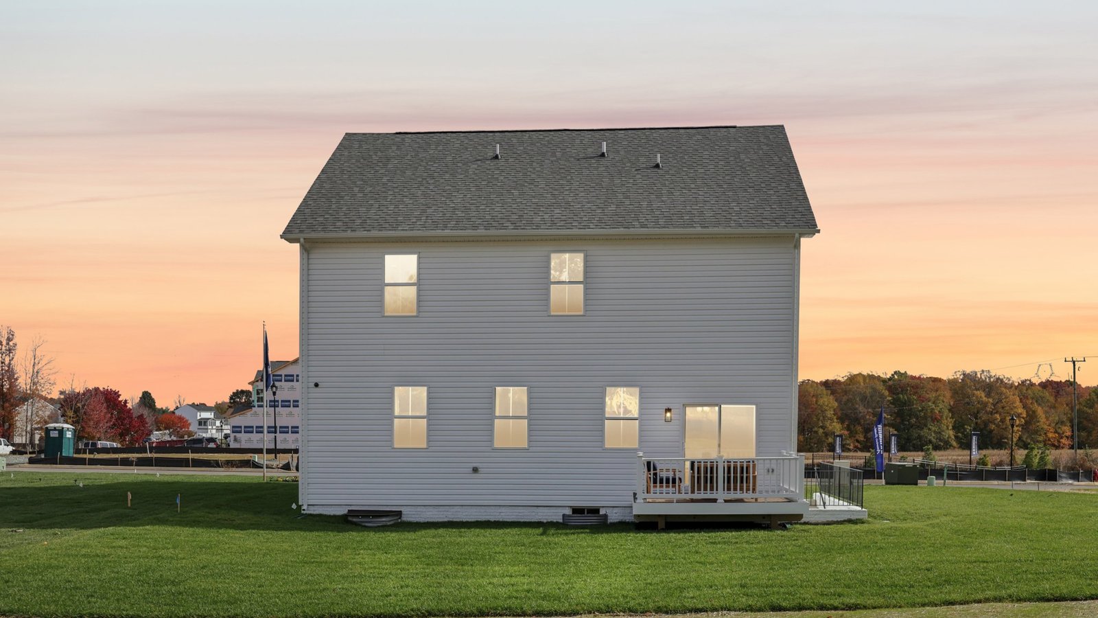 Hadley II outside view from the back at dawn