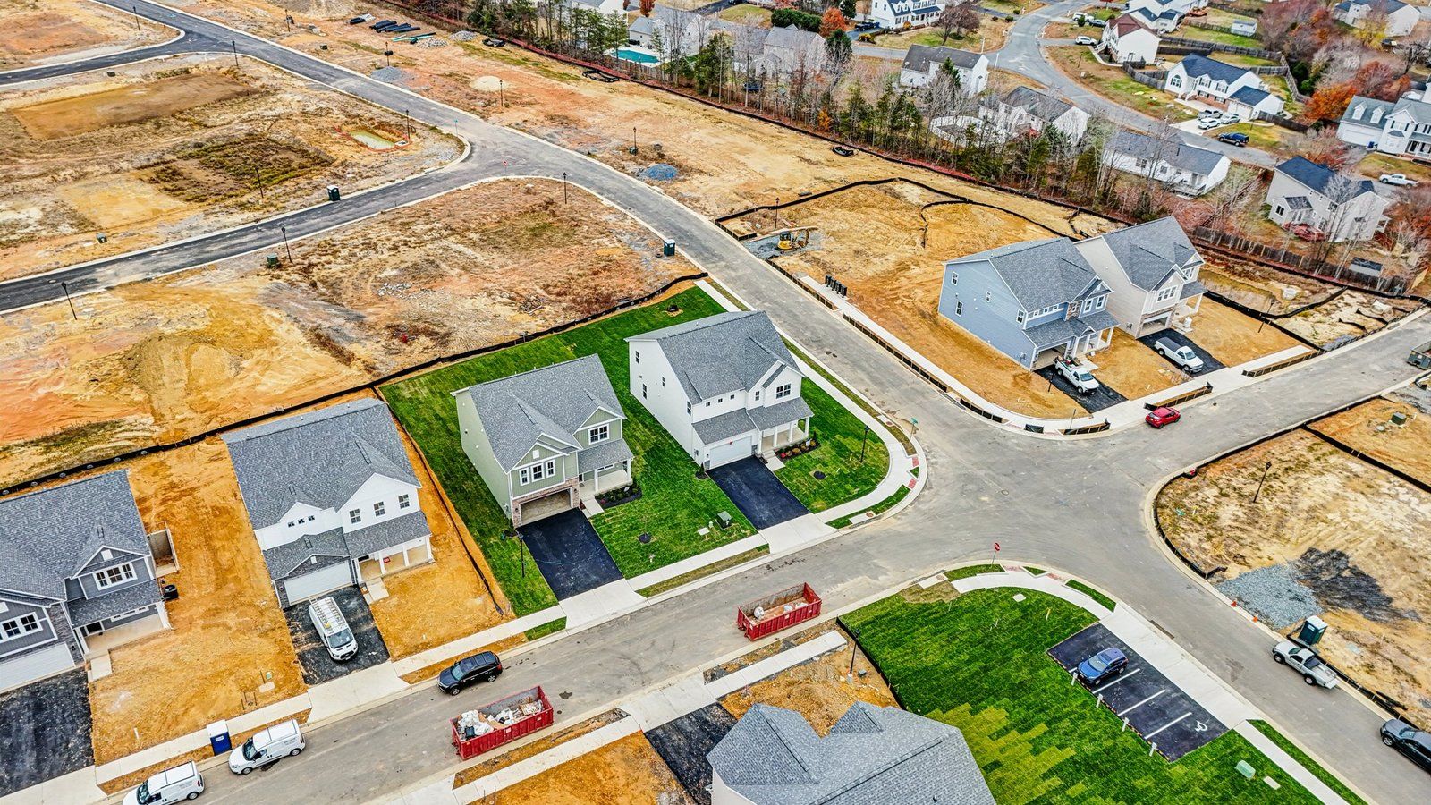 Hampshire II model birds view