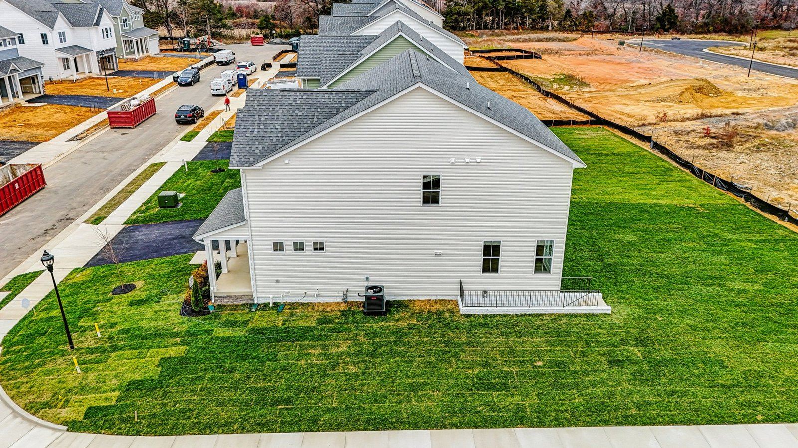 Hampshire II model birds view side