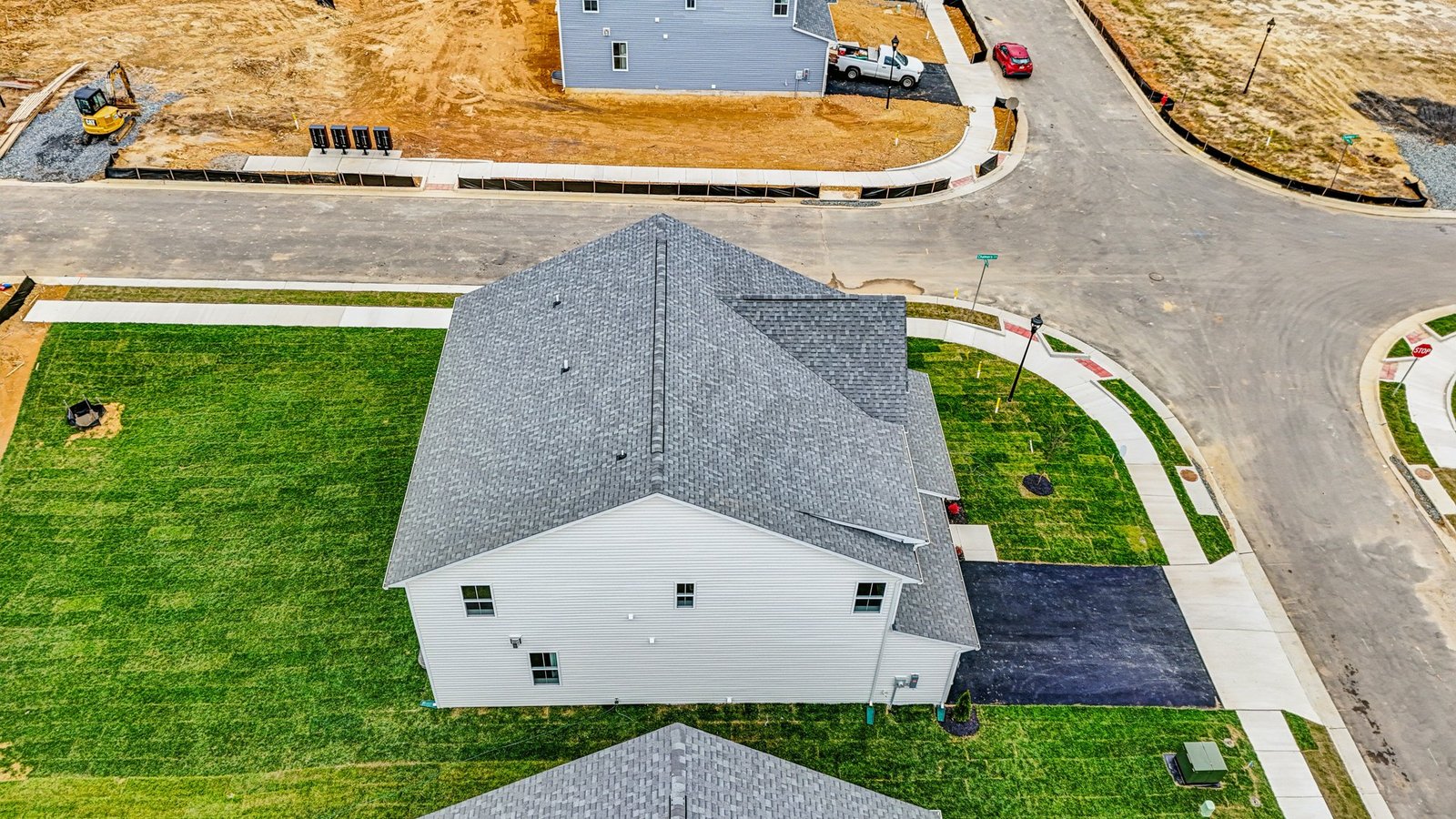 Hampshire II model birds view roof