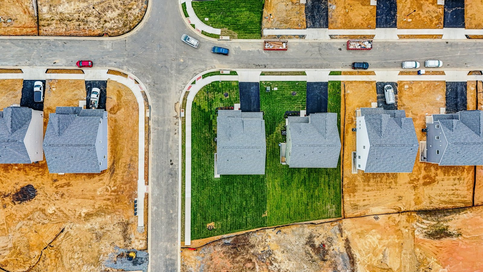 Hampshire II model birds view roof