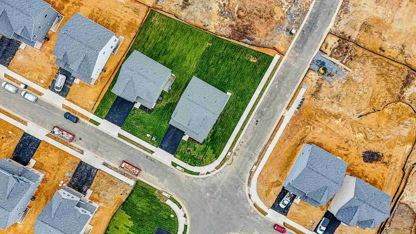 Hampshire II model birds view roof