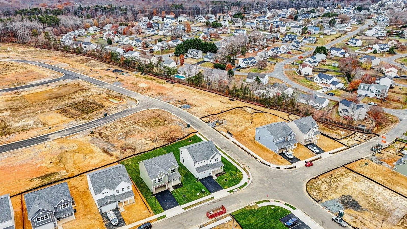 Hampshire II model birds view